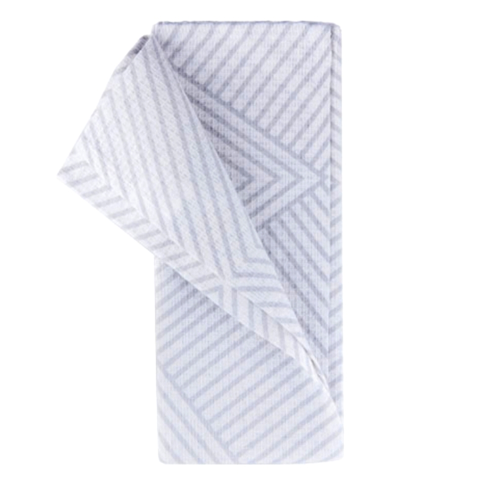 Simply Whimsical Grey & White Tea Towels Set of 2